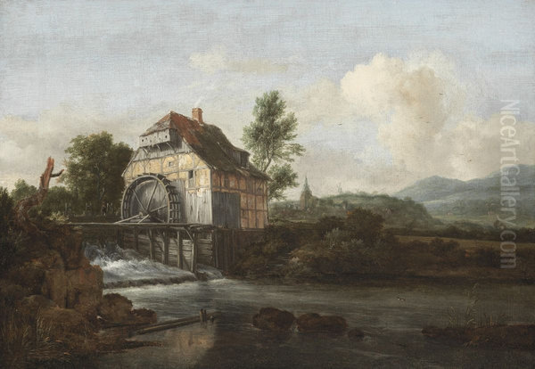 Landscape with a Watermill - view 1