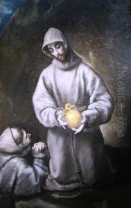 Saint Francis with Brother Leo