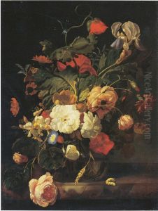 Still Life with Bouquet of Flowers, 1698 by Rachel Ruysch