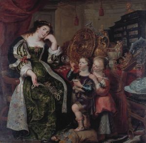 Allegory on the transitoriness of the human condition by Cornelis De Vos
