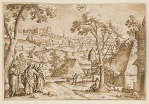 Juni - Die Parabel vom reichen Narr by Hans Bol