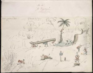 Ye diggings - Coromandel. by Charles Heaphy