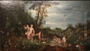 La mer et ses productions by Jan Brughel
