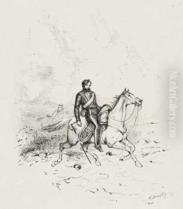 Charge of the Light Brigade. by Charles Heaphy
