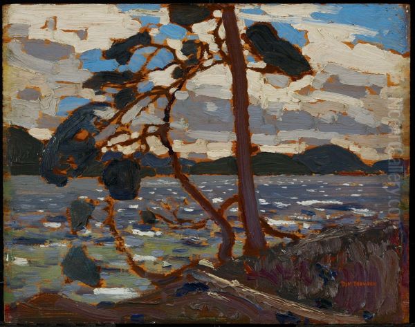 Sketch for The West Wind - view 1