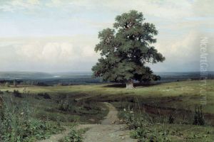 <<Sredi doliny rovnya...>> by Ivan Shishkin