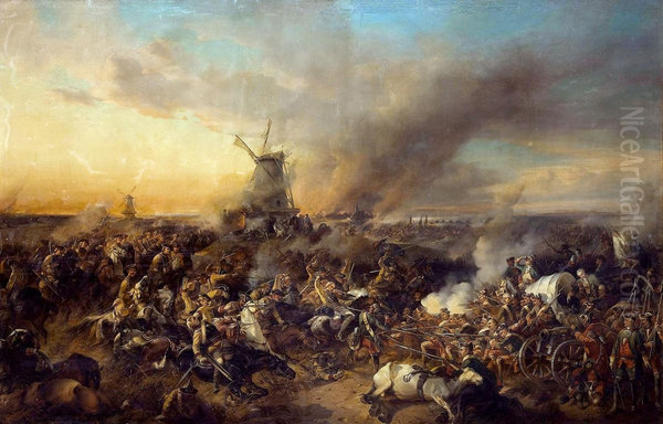 Battle of Zorndorf on 14 August 1758 - view 1