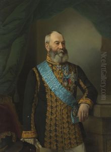 Portrait of P.P. Gagarin by Georg von Bothmann