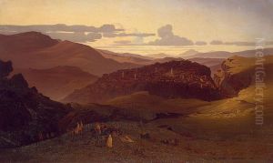 Funeral in the Vicinity of the Town of Constantina by Theodore Frere