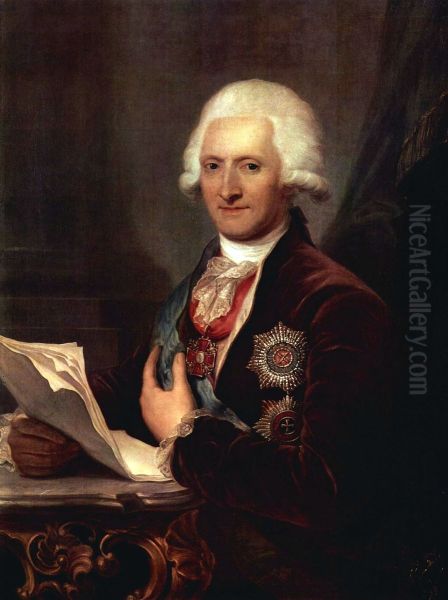Portrait of Count J.E. Sievers - view 1