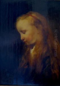 The Head of a Girl by Christopher Paudiss