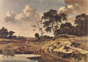 Landscape with Sandy Slope Landscape with Sandy Slope