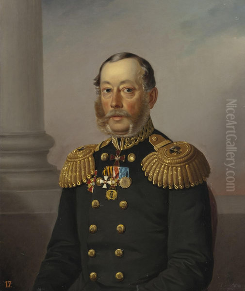 Portrait of S.S. Nakhimov - view 1