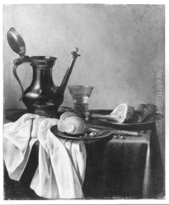 Breakfast. by Pieter Claesz