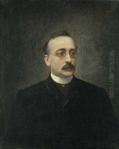 Portrait of August Bonnevie by Hans Heyerdahl