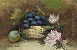 Still Lifes Of Fruit And Flowers by Evelyn Chester