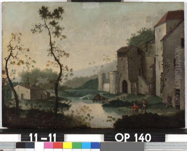 Landschap met vissers - view 1