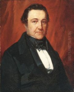 Portret van Antonie Overgaauw Pennis (Delft 1789 - Delft 1865)