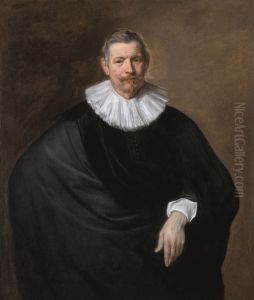 Portrait of Hubert du Hot by Sir Anthony Van Dyck