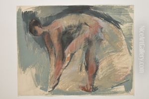 Buigende ballerina by Willy Gorissen