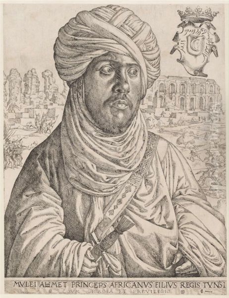 Portrait of Mulay Ahmad - view 1