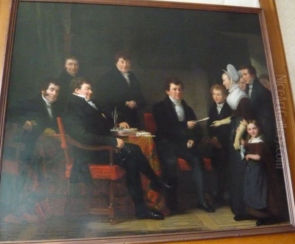 Regenten van het weeshuis der doopsgezinden te Haarlem - view 1