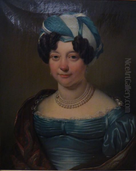 Portrait of Clara Elisabeth Helmich (1783-1837), wife of Jacobus Petrus Yvo Diert van Melissant (1774-1847) - view 1