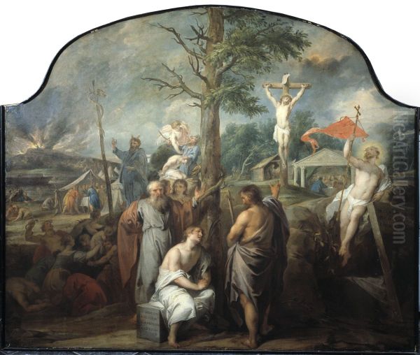 Overgang van het Oude naar het Nieuwe Testament - view 1