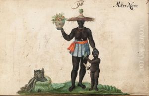 Young black woman (fromThier Buch- Book of Animals)