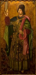 Saint Damian by Bartolome Bermejo