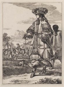 Figures a la mode, Captain with African Servant Figures a la mode, Captain with African Servant