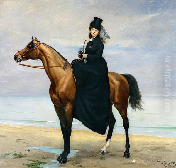 (Sophie Croizette, sister of Pauline, painter's wife.) - view 1