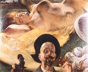 Harpia we snie by Jacek Malczewski