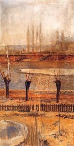 Landscape from the Banks of the Vistula by Jacek Malczewski