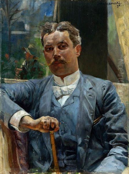 Portret Sobieslawa Bystrzynskiego, artysty Teatru Slowackiego w Krakowie - view 1