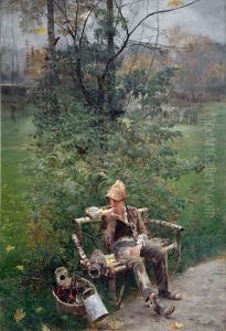 A Painter's Apprentice by Jacek Malczewski