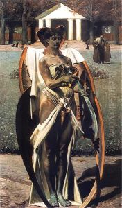 Thanatos I by Jacek Malczewski