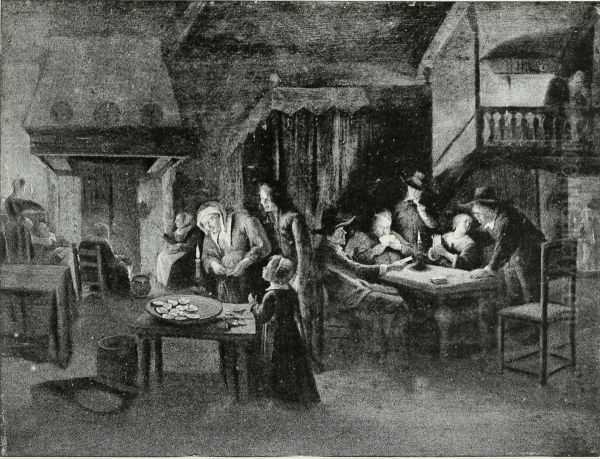 Tavern Scene by Candlelight - view 1