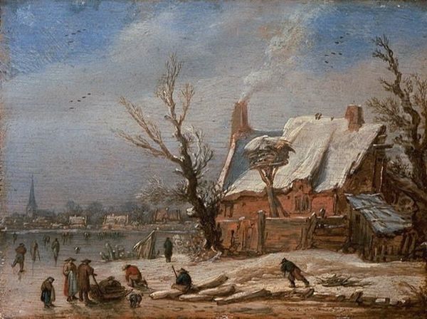 Winter landscape. - view 1