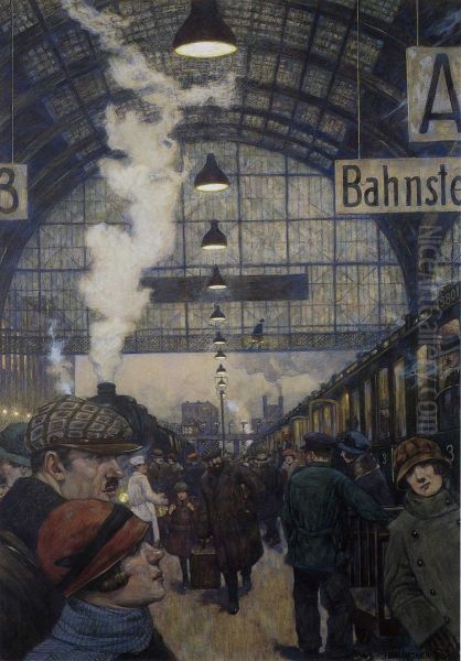 Train station (Lehrter Bahnhof) - view 1