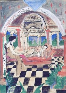 Guillaume Apollinaire et sa muse by Max Jacob
