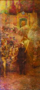 Deveres da Cidade (Painel direito do Triptico) - Pereira Passos by Eliseu Visconti