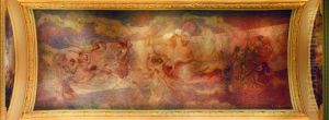 A Musica - Painel Central do Foyer do Theatro Municipal do Rio de Janeiro by Eliseu Visconti