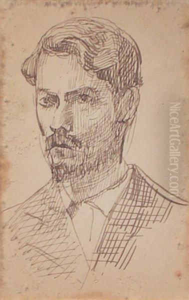 Autorretrato c.1900 - view 1