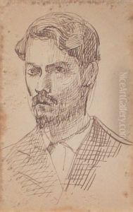 Autorretrato c.1900 by Eliseu Visconti