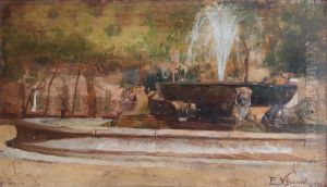 Chafariz em Napoles by Eliseu Visconti