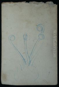 Pistilos - Desmembrado de um caderno de anotacoes - verso da obra D967 Pistilos - Desmembrado de um caderno de anotacoes - verso da obra D967