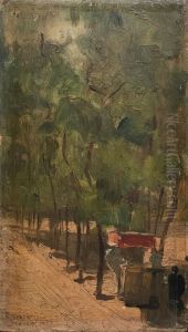 Jardim em Madrid