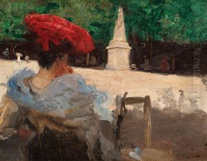 Jardim do Luxemburgo by Eliseu Visconti