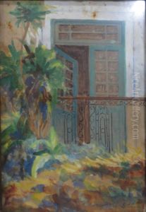 Varanda da minha casa by Eliseu Visconti